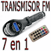 Transmisor Fm P Coche 7 En 1 Sd Usb Celular