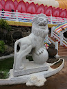 Lion at Kande Viharaya 