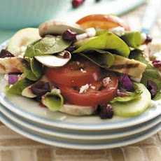 Raspberry Greek Salad Recipe