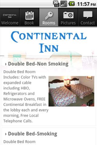 【免費旅遊App】Continental Inn-APP點子