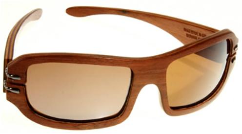 gafas deportivas de madera