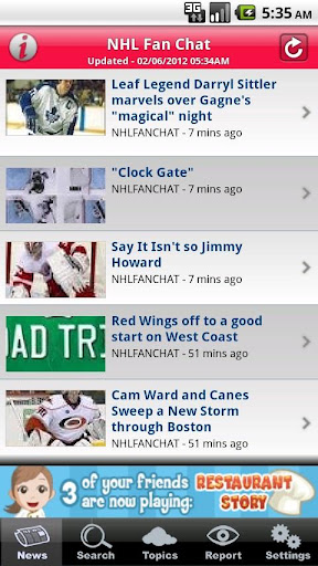NHL Fan Chat
