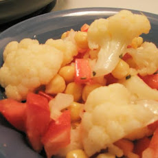 Cauliflower and Chickpea Salad