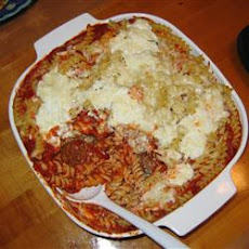 Baked Ziti with Turkey Meatballs