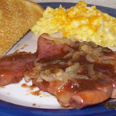 Apple Ham Steak
