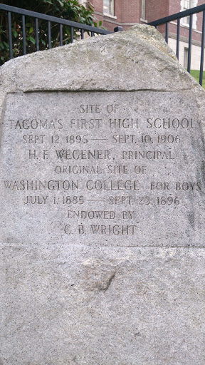 Tacoma's First High School