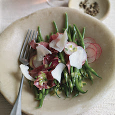 Green Bean Salad with Radishes and Prosciutto