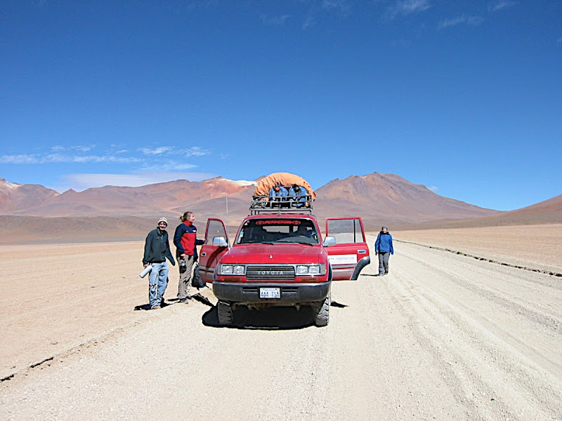 Road across the Altiplano
