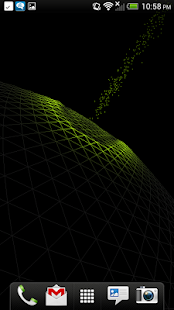 How to install Neon Meteors Live Wallpaper patch 1.2 apk for laptop