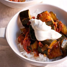 Zucchini and Tomato Curry