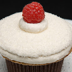 Meyer Lemon Raspberry Cupcakes