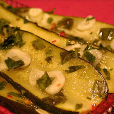 Marinated Zucchini in the Style of Naples