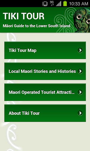 Tiki Tour Map