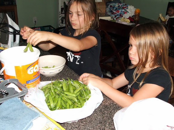 Shelling Peas