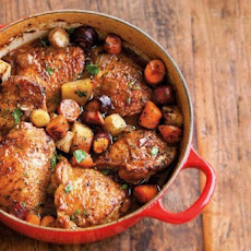 Beer-Braised Chicken and Vegetables Recipe