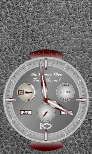 GoLocker CLock Theme MetalGrey