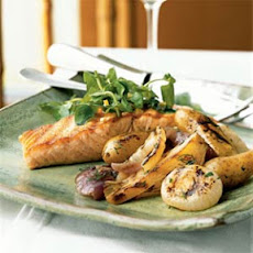 Grilled Wild Salmon and Vegetables