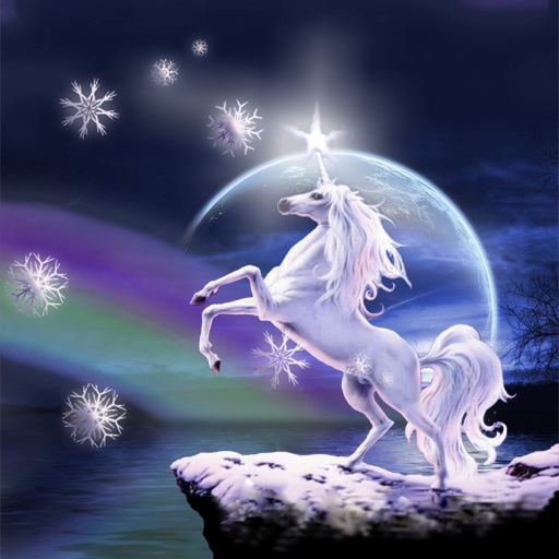 Moon Unicorn Wallpaper LOGO-APP點子