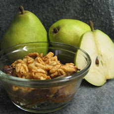 Easiest-Quickest (Low Cal) Pear (Any Fruit) Muffin for One