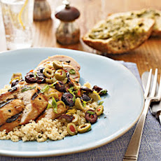 Lemon-Olive Grilled Chicken
