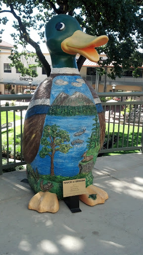Wilderness Duck Statue