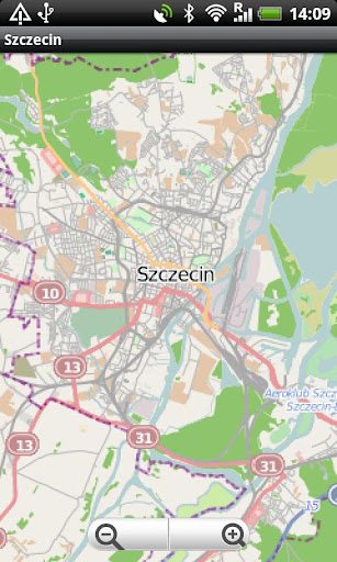 Szczecin Street Map