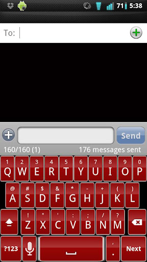 Red Keyboard Skin