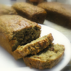 Almost No Fat Banana Bread