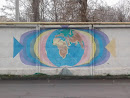 Графити. Карта Мира.
