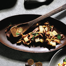 Shiitake Mushrooms with Young Pecorino Cheese