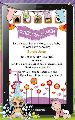 免費下載生活APP|Baby Shower Invitation Card app開箱文|APP開箱王