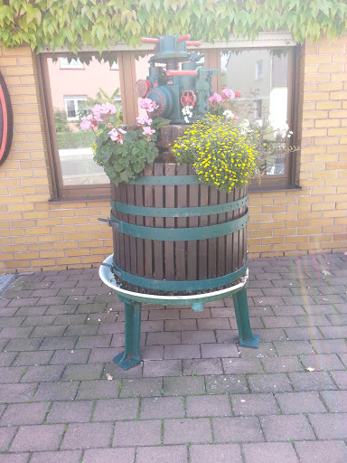 Weinpresse Der Winzer Von Erbach