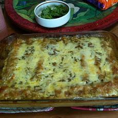 Green Chili Enchiladas