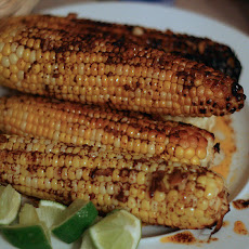 Grilled Corn with Roasted Garlic Butter
