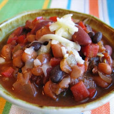 Holy Mole Frijoles (Three Bean Mole)