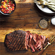 Spice-Rubbed Flank Steak with Fresh Salsa