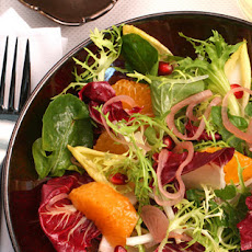 Chicory, Tangerine, and Pomegranate Salad Recipe