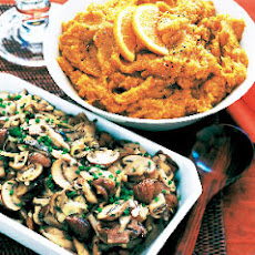 Wild Mushrooms with Chestnuts and Thyme