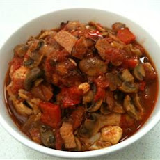Mushroom Chicken Cacciatore