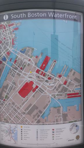 South Boston Waterfront Map 