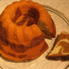 Lemon Molasses Marble Cake