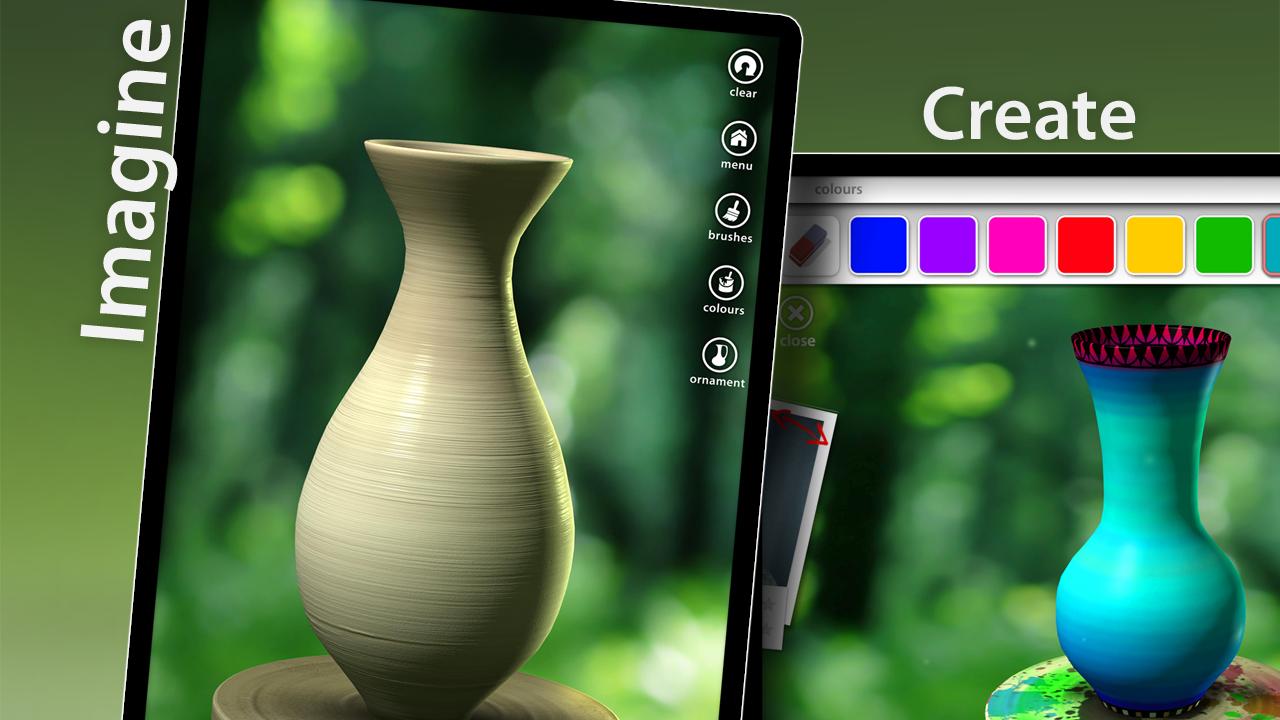 Android application Let's Create! Pottery screenshort