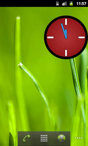 RedBlue Clock