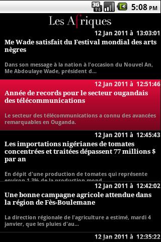 【免費新聞App】Les Afriques : africa news-APP點子