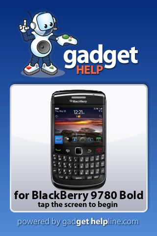 BlackBerry 9780 Bold Gadget He