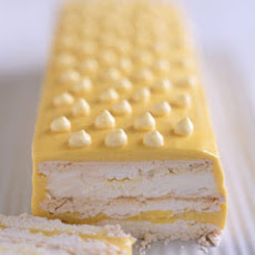 Frozen Passion Fruit Meringue Cake