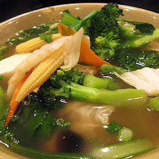 Korean Tofu and Vegetable Soup