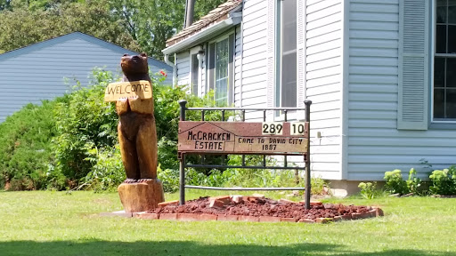 McCracken Estate 1887 and Wooden Bear
