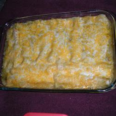 Jalapeno Cream Cheese Chicken Enchiladas