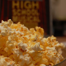 Cheesy Barbecued Popcorn